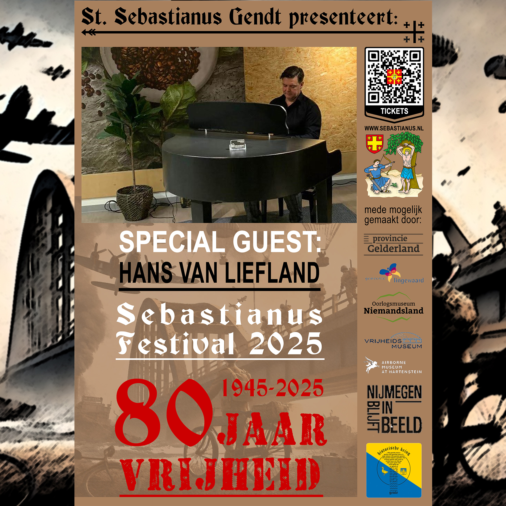 Hans van Liefland op Sebastianus Festival