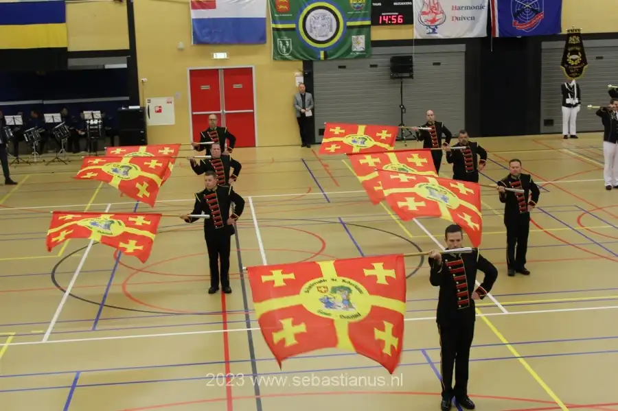 sebastianus gendt gelders kampioenschap vendelen indoor GKVI