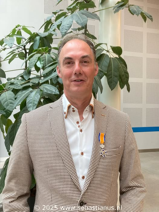 Voorzitter Hans Leenders ontvangt Koninklijke onderscheiding