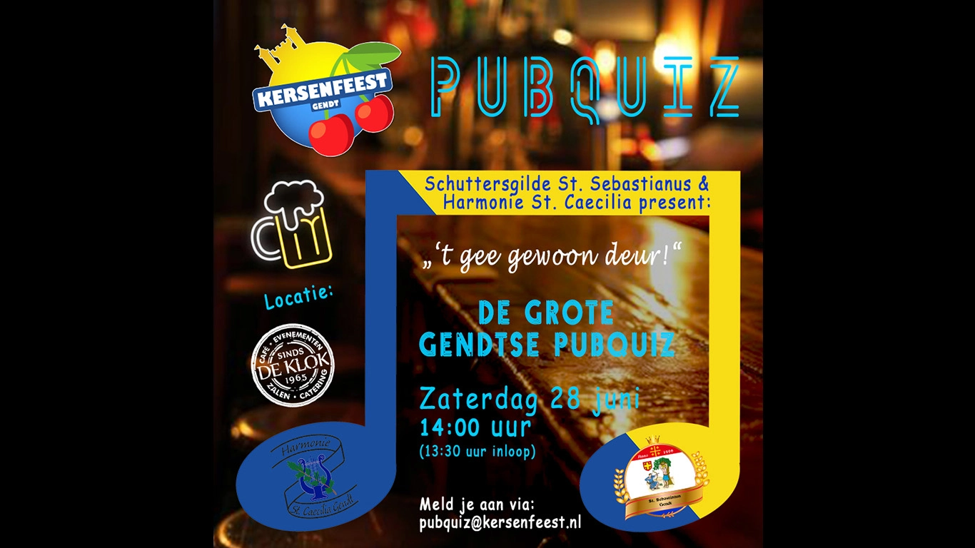 pubquiz kersenfeest